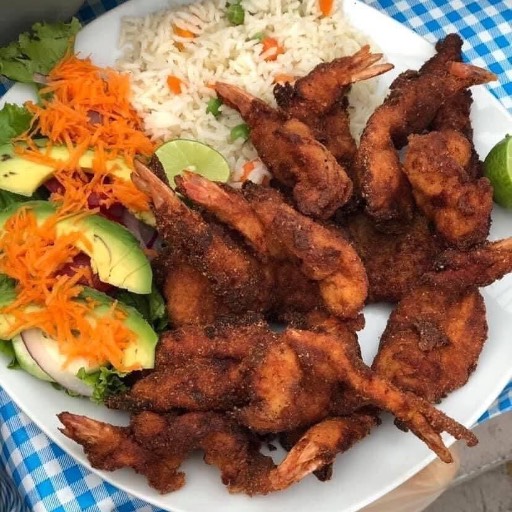 Camarones empanizados