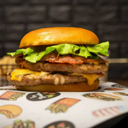 HAMBURGUESA DOBLE 