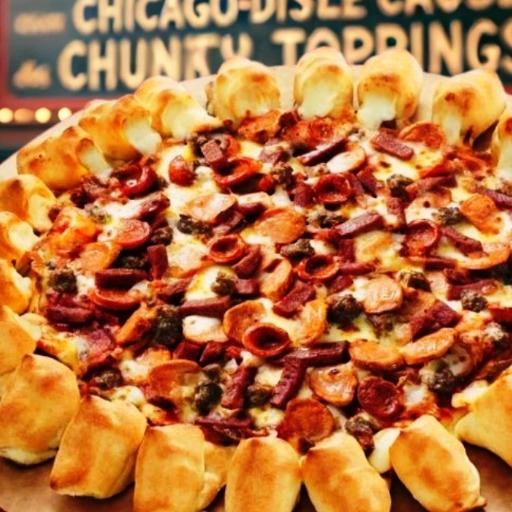 Pizza Bolis de rollitos de queso en la orilla 2 ingredientes 