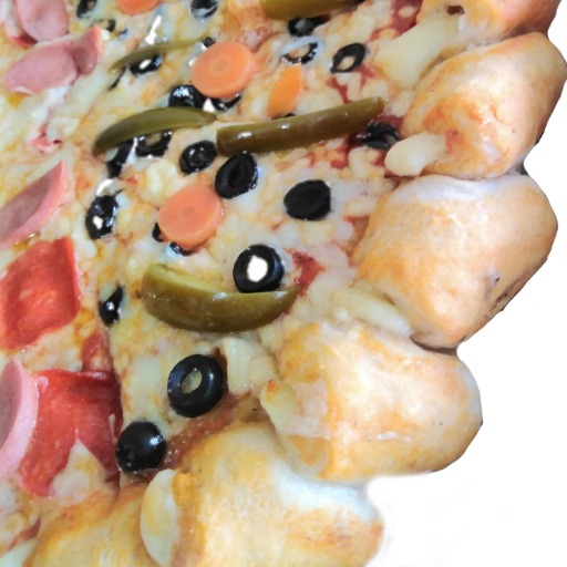 Pizza Bolis de rollitos de queso en la orilla de Especialidad 