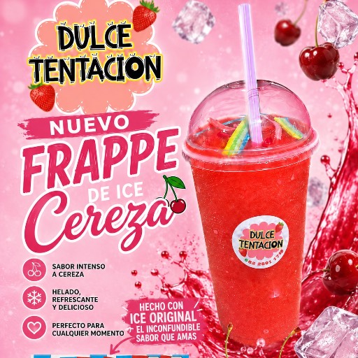 Frappe de Ice de cereza 