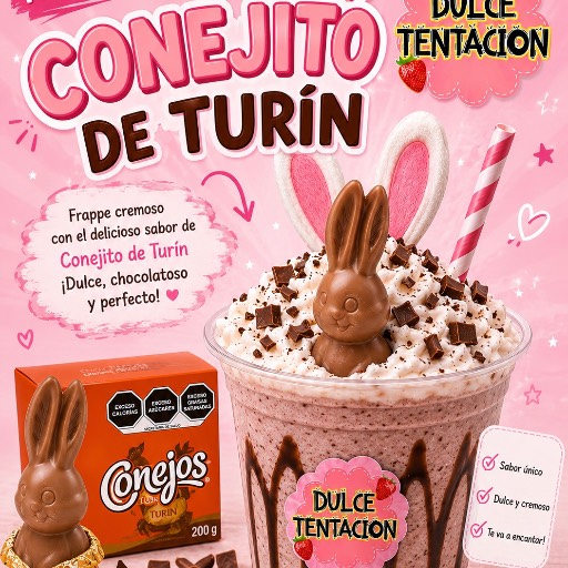 Frappe conejito de Turín 