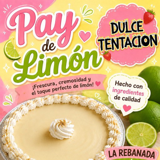 Pay de limón 