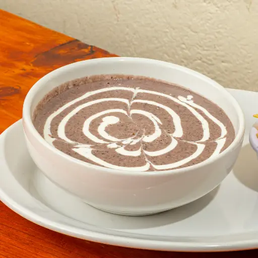 Crema de frijol 