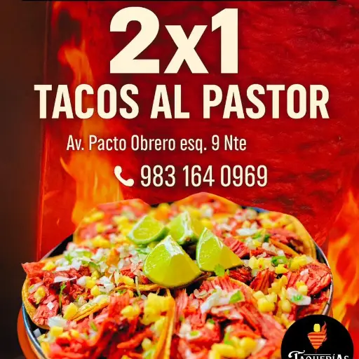 Tacos Pastor 2x1