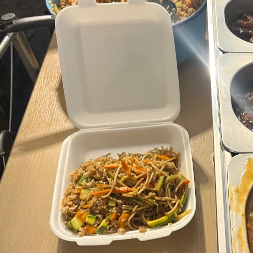 Orden de pasta grande 