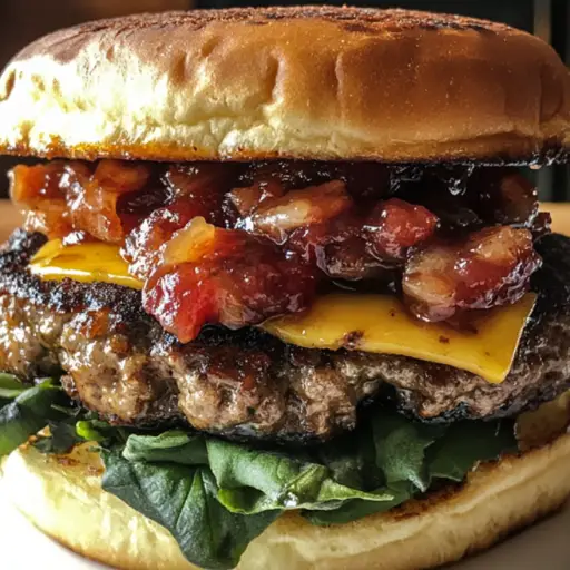 Bacon Jam Burger 