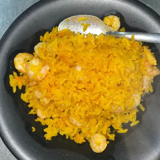 Arroz c/ camarón 