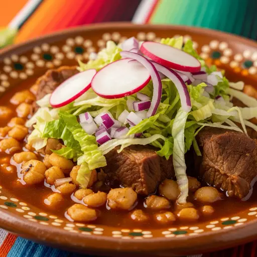 POZOLE ROJO 🌶  DE CERDO 🐷 