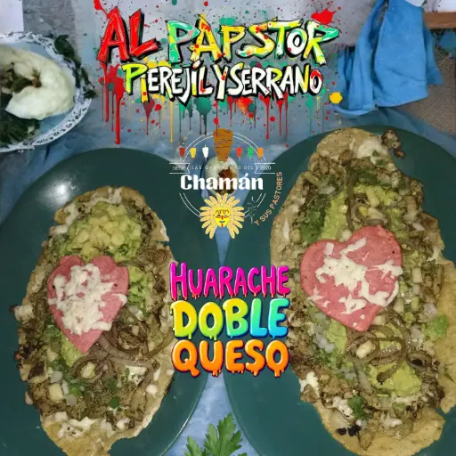 HUARACHE DOBLÉ QUESO