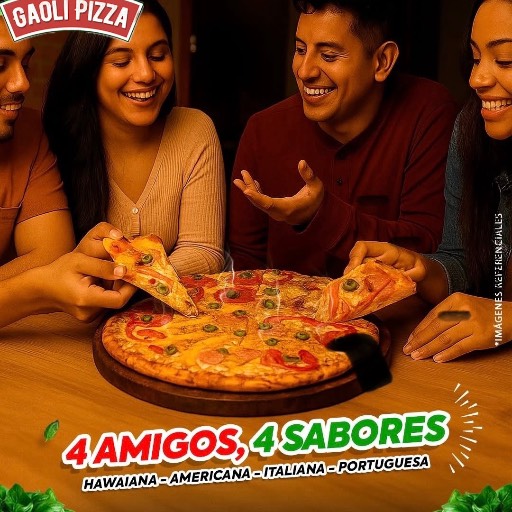 4 AMIGOS - 4 SABORES 