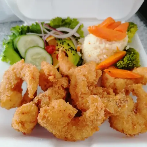 Camarones Empanizados