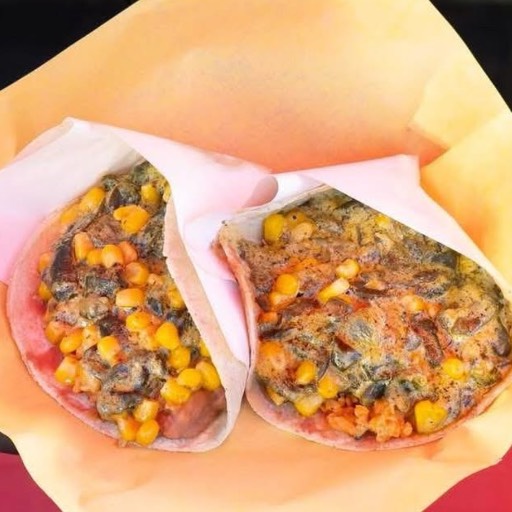 Taco de Rajas Poblanas con Crema