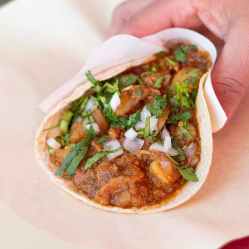 Taco de Bistek con Papas