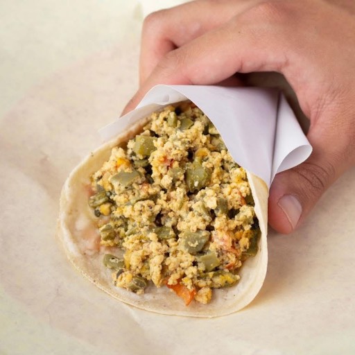Taco de Nopalitos con Huevo