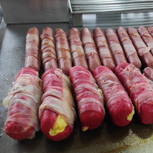 Salchicha de Pavo con papas