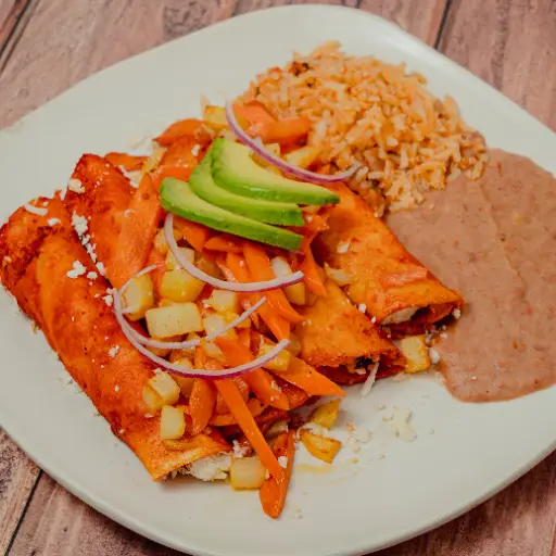 Enchiladas Rojas
