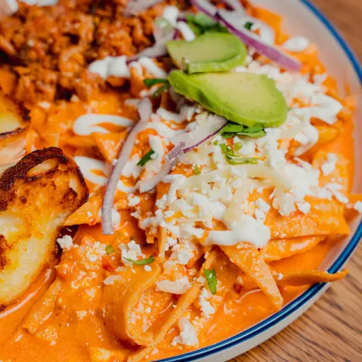 Chilaquiles Salsa Entomatada