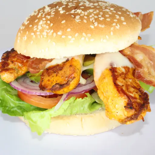 HAMBURGUESA PECHUGA PLANCHA