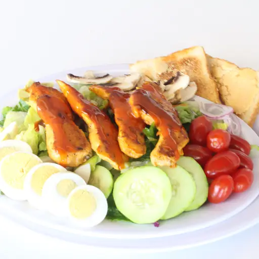 ENSALADA DE POLLO HOT SAUCE