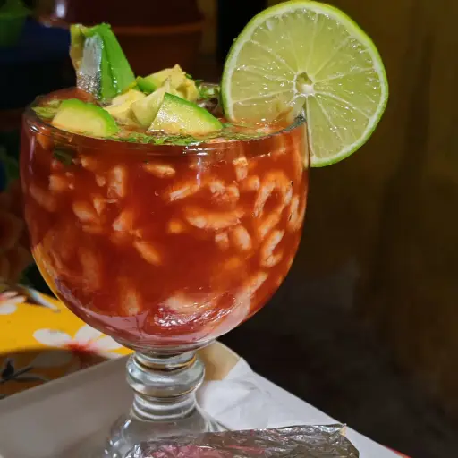 Cóctel de camaron jumbo