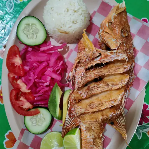 Pescado frito órden 