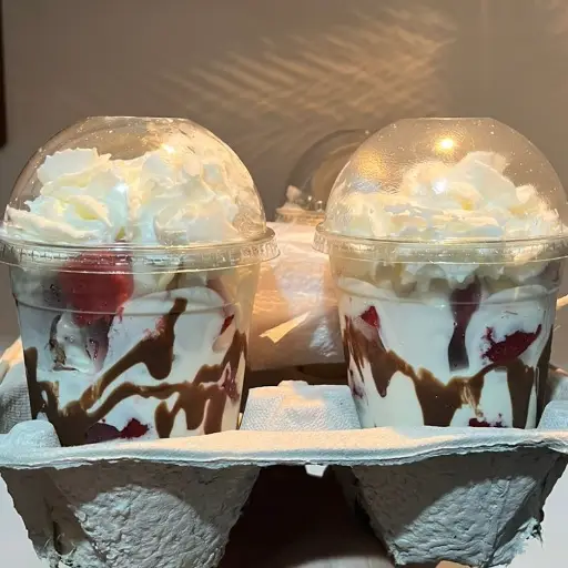Fresas con crema 🤤 