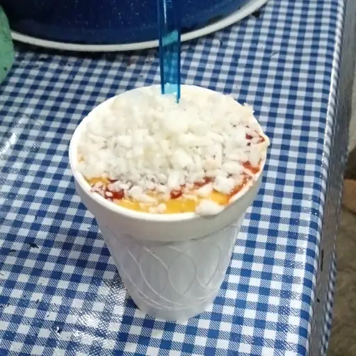 Elotes en vaso