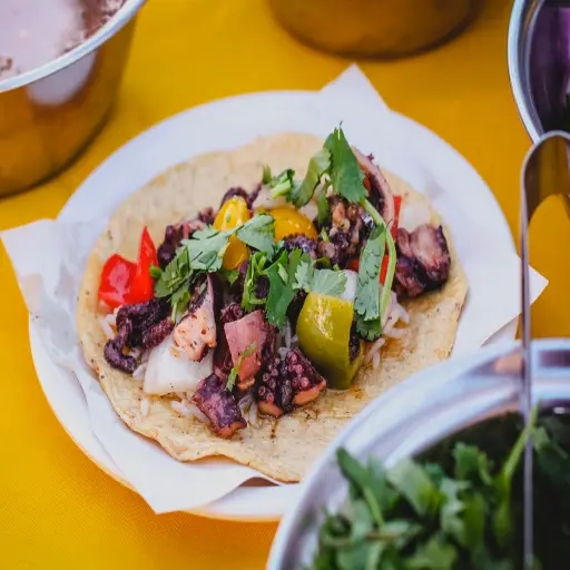 Calamar al mojo de ajo