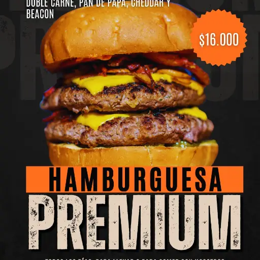 HAMBURGUESA PREMIUM