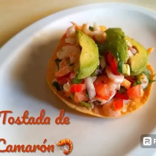 Tostadas de Camaron