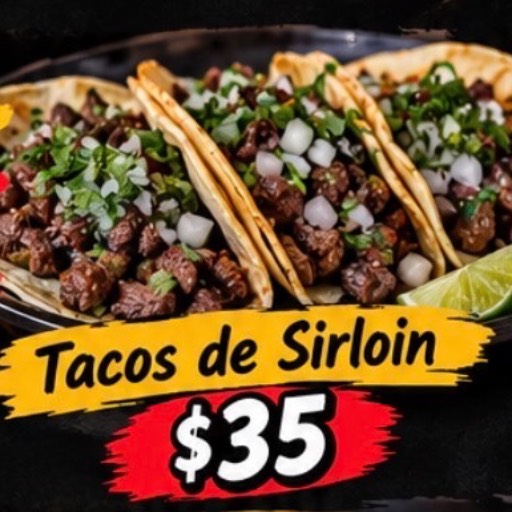 Tacos de Sirloin