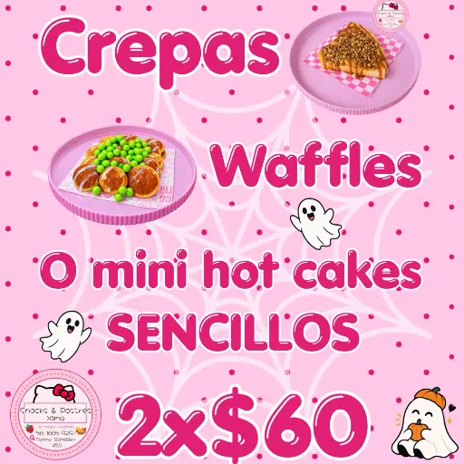 2x60 En tu postre favorito. 