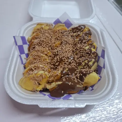 Mini hot cakes sencillos. 🥞