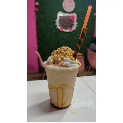 Frappe de mazapan 