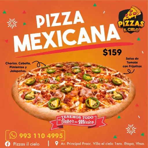 Pizza Mexicana