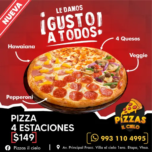 Pizza 4 Estaciones