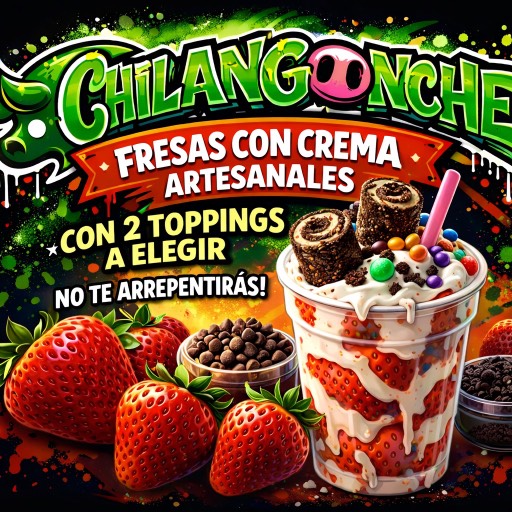 Las fresas con crema 