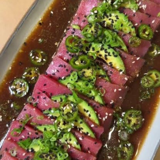 TIRADITO DE ATÚN O PULPO