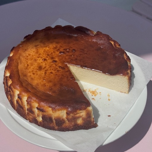 Tarta vasca quemada