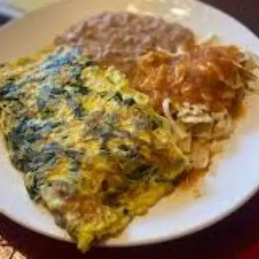 OMELETE DE ESPINACAS
