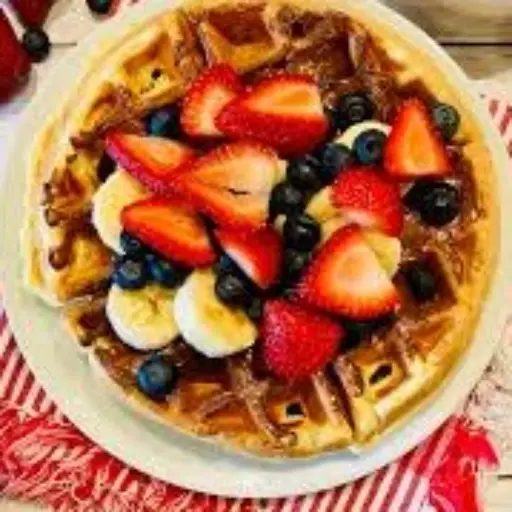 WAFFLE RELENO NUTELLA