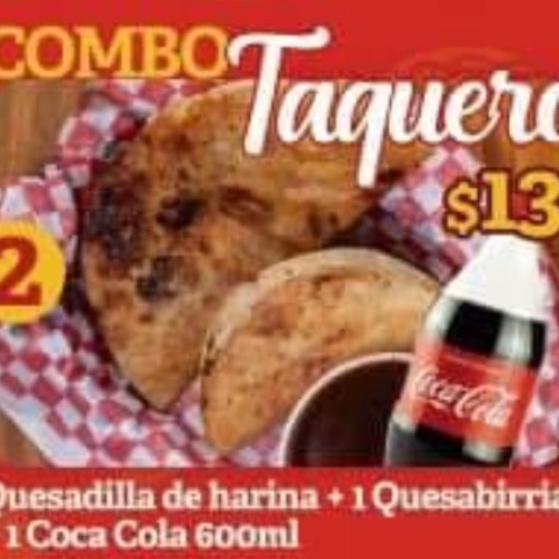 (2) combo taquero 