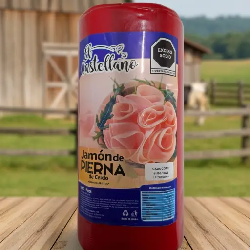 Jamon Rojo Castellano Pierna Horneado 