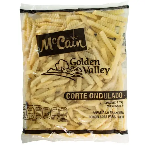 Papa Ondulada 1/2" McCain CONGELADA