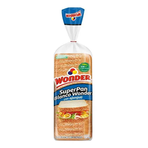Pan Wonder Blanco 567g