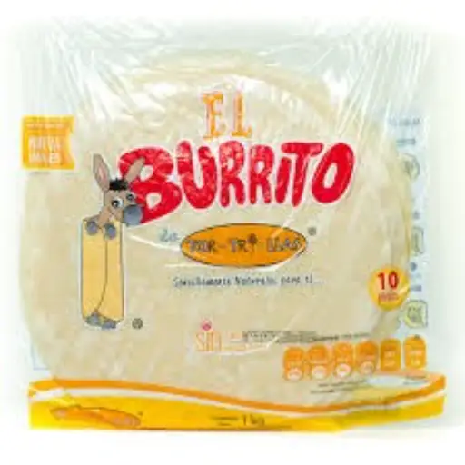 Tortilla Burrera 10 pzs