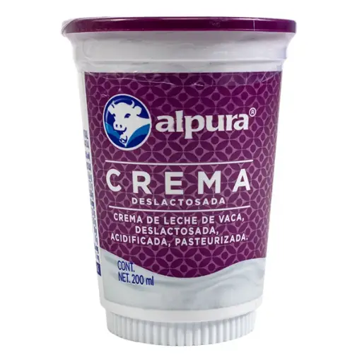 Crema Alpura Deslac 200 ml