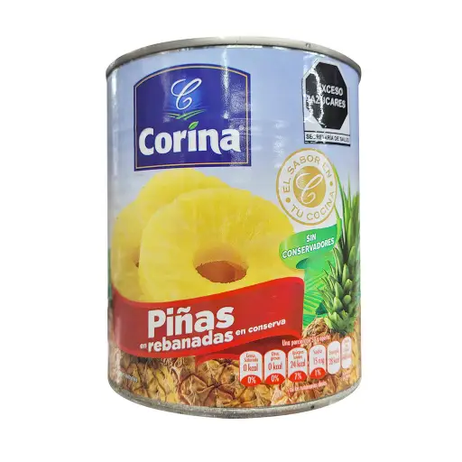 Lata Piña Almibar Rebanada 800 gr