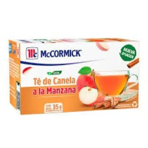 Té de manzana con canela mccormick
